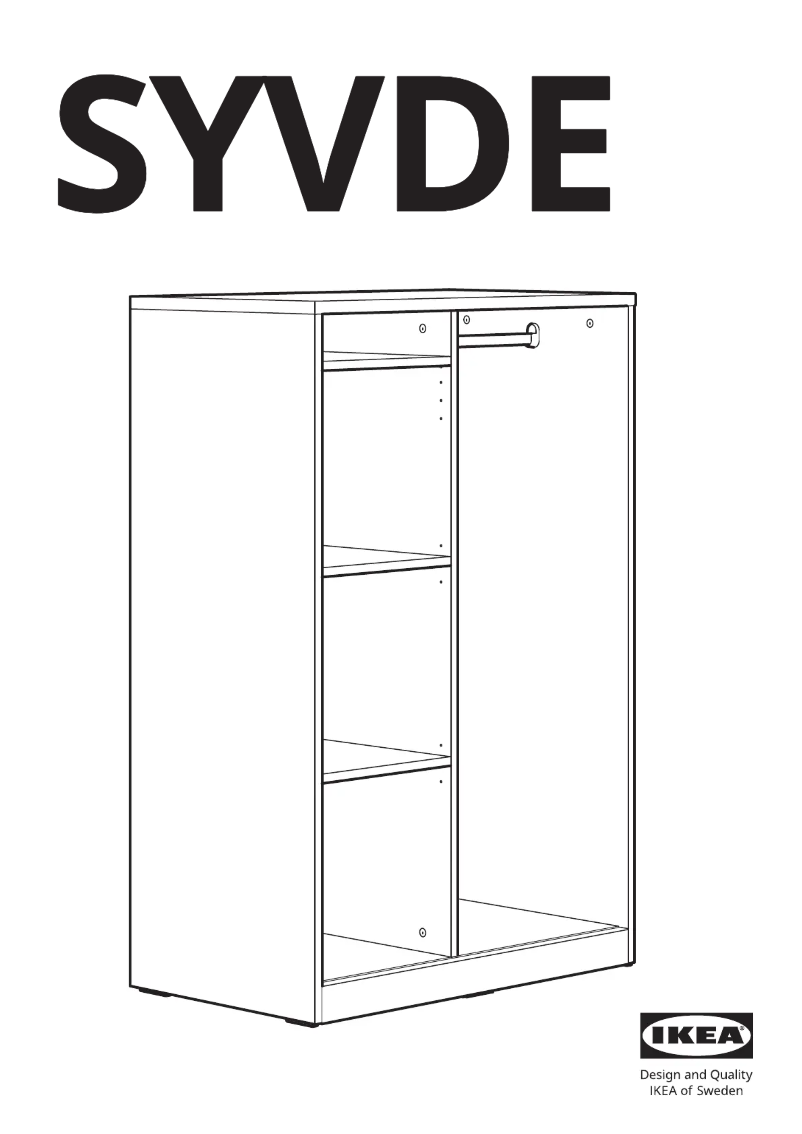 First page image of the manual for SYVDE 704.395.73