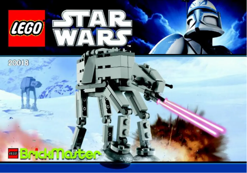 Page 1 of the manual User Manual Lego Star Wars AT-AT Walker