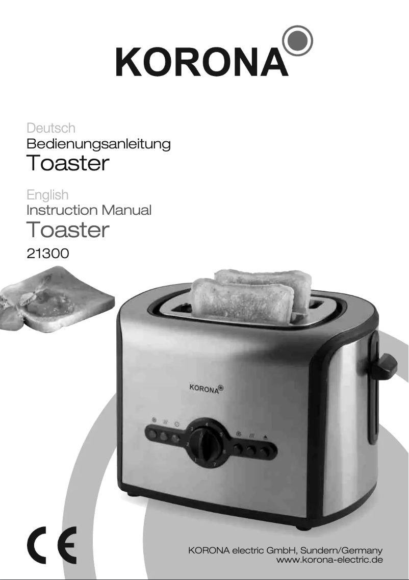 First page image of the manual for 21300