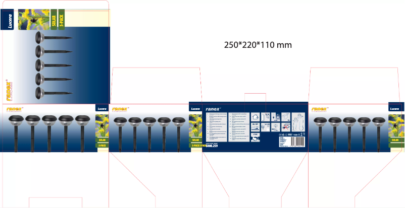 First page image of the manual for Lucera 5000.259