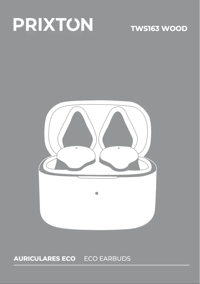 First page image of the manual for TWS163 Wood