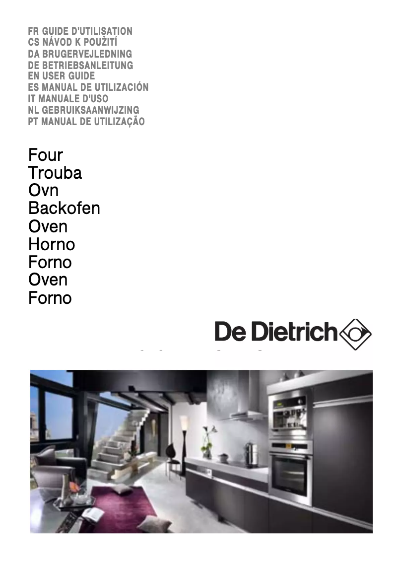 First page image of the manual for DOE740