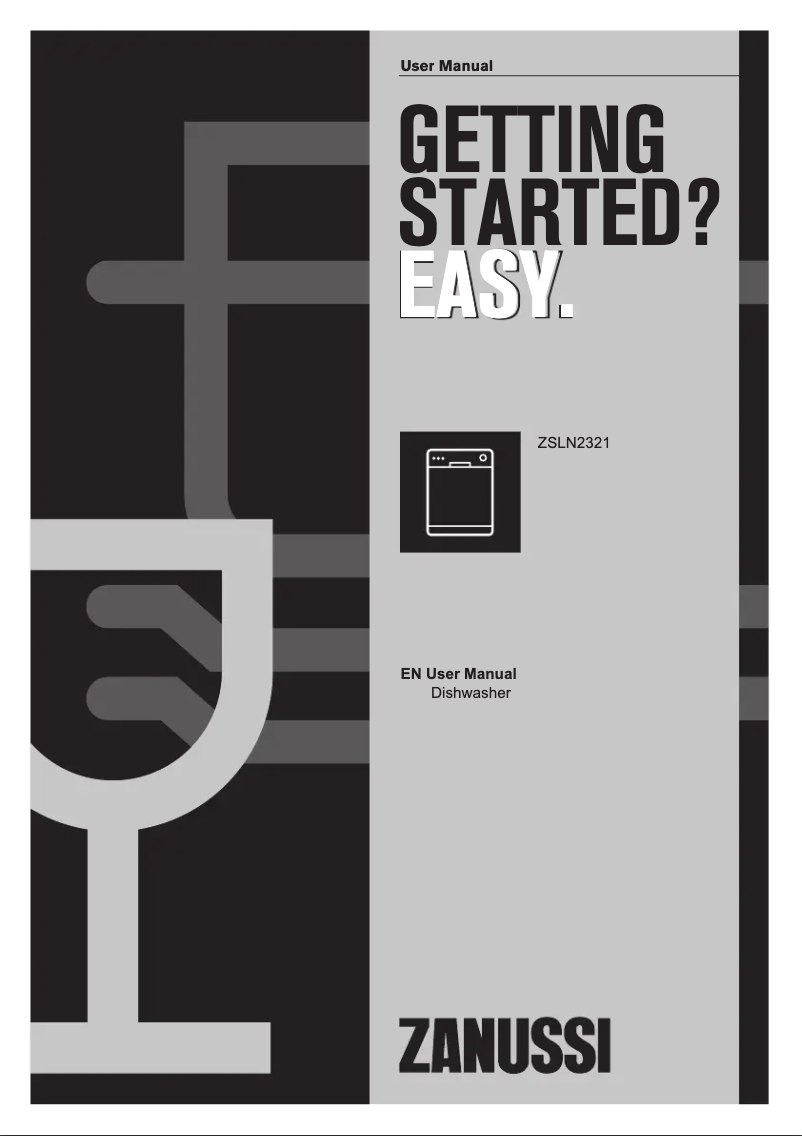Page 1 of the manual User Manual Zanussi ZSLN2321