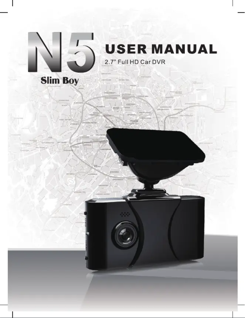 First page image of the manual for N5