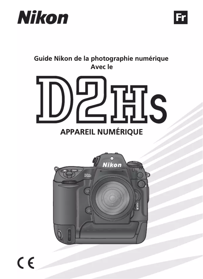 Page 1 of the manual User Manual Nikon D2Hs