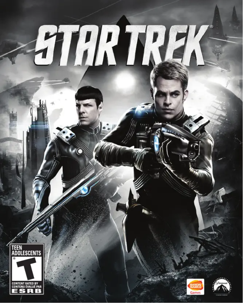 Image de la première page du manuel de l'appareil Star Trek (Playstation 3)