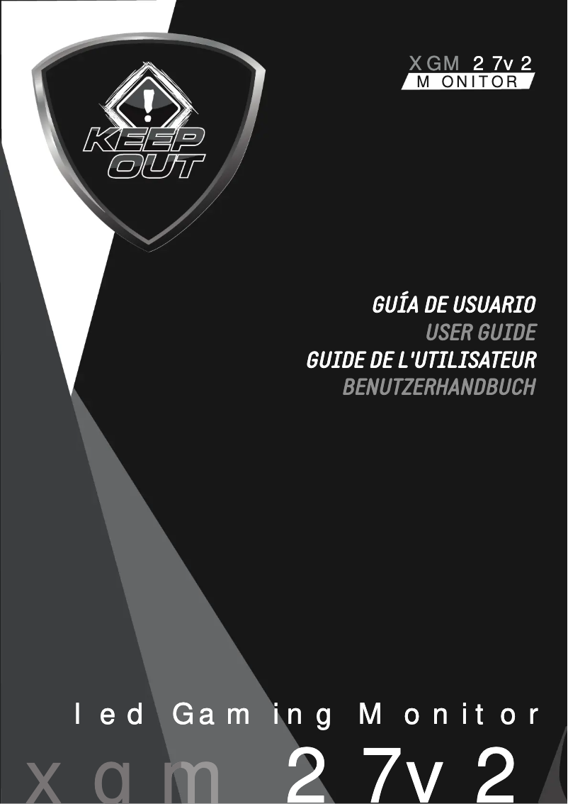 Image de la première page du manuel de l'appareil XGM27V2