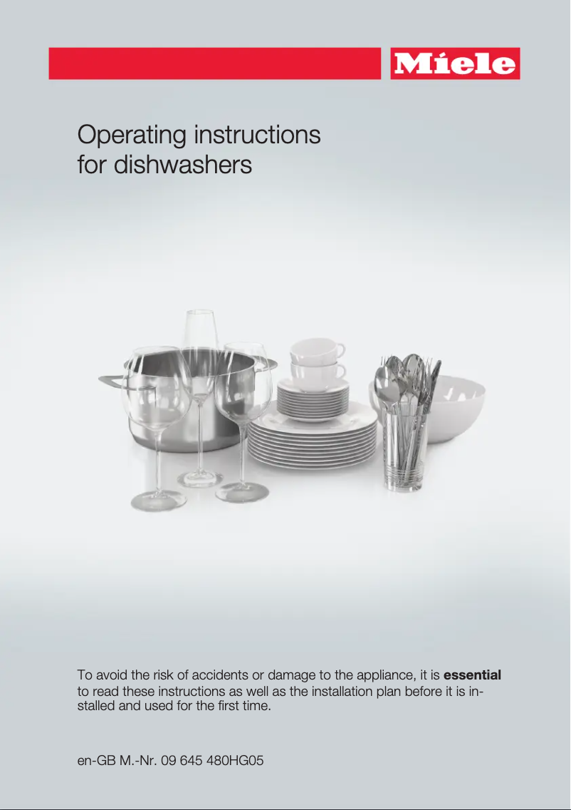 First page image of the manual for G 6370 SC VI