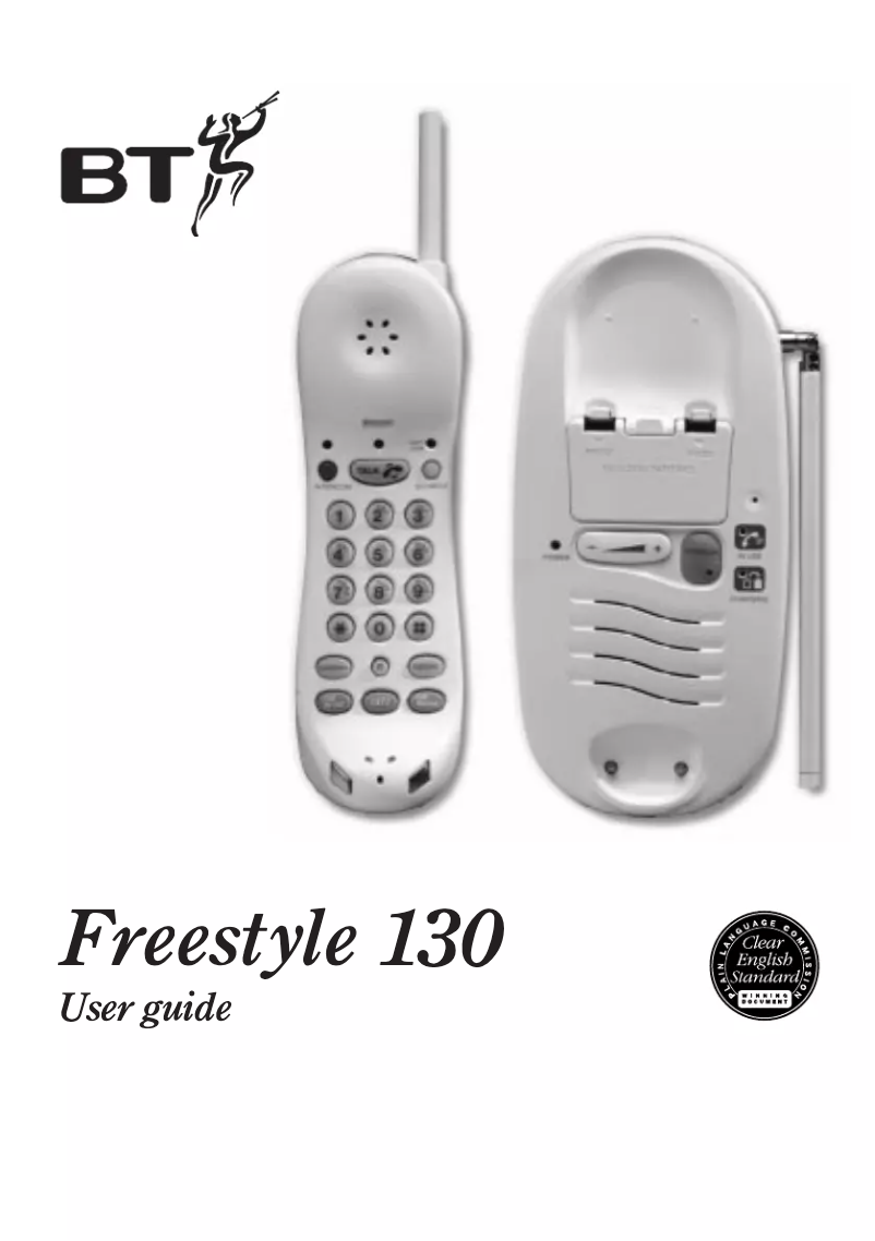 First page image of the manual for Freestyle 130