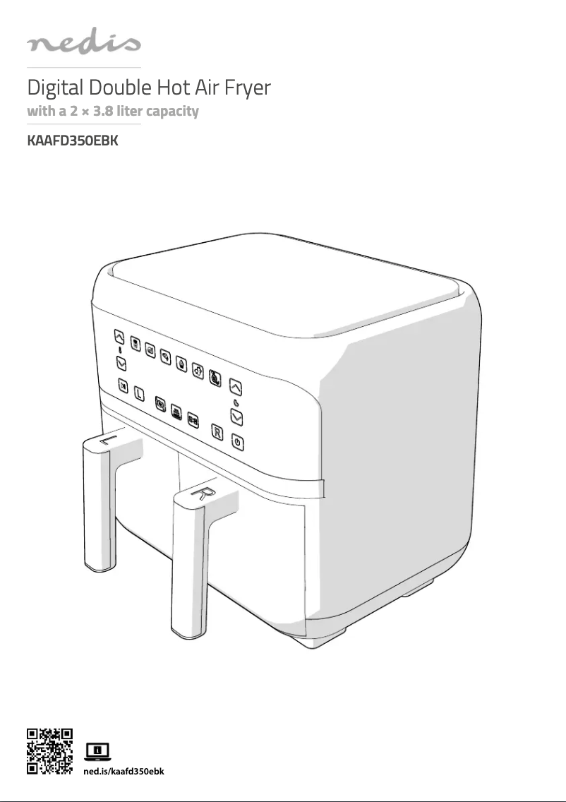 First page image of the manual for KAAFD350EBK