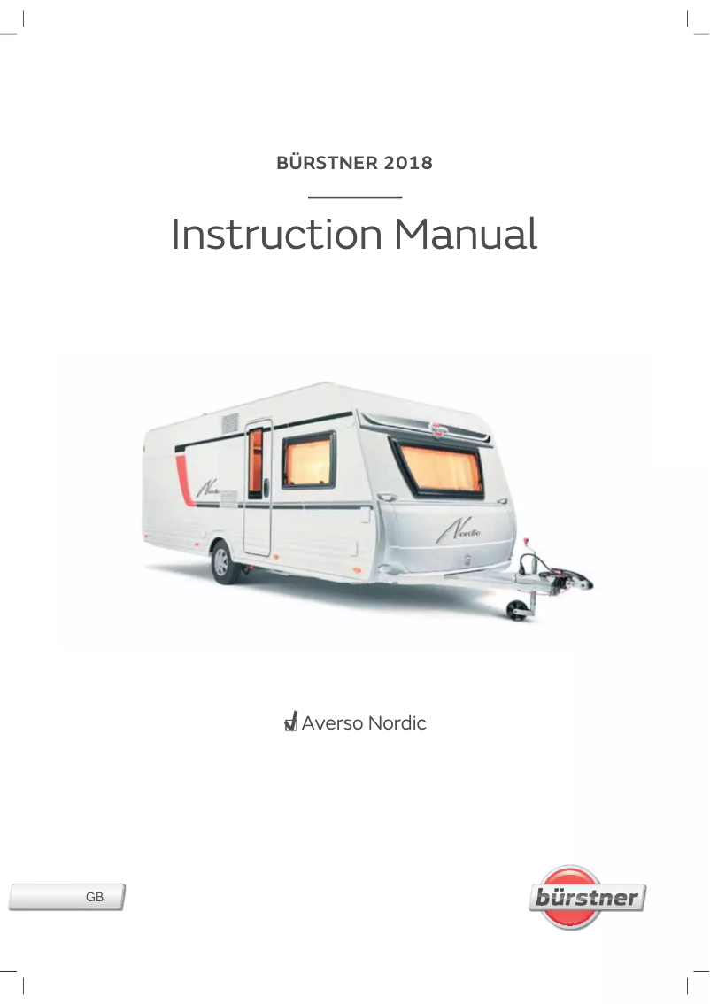 First page image of the manual for Averso Nordic (2019)