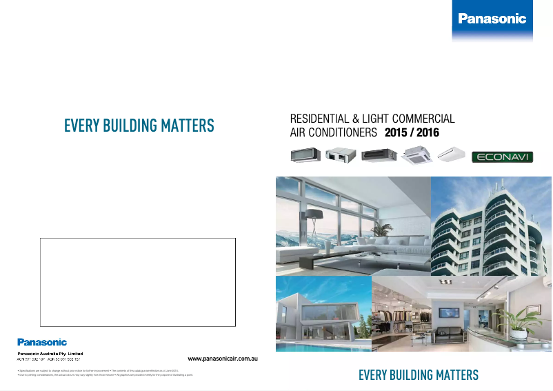 First page image of the manual for S-60PF1R5A