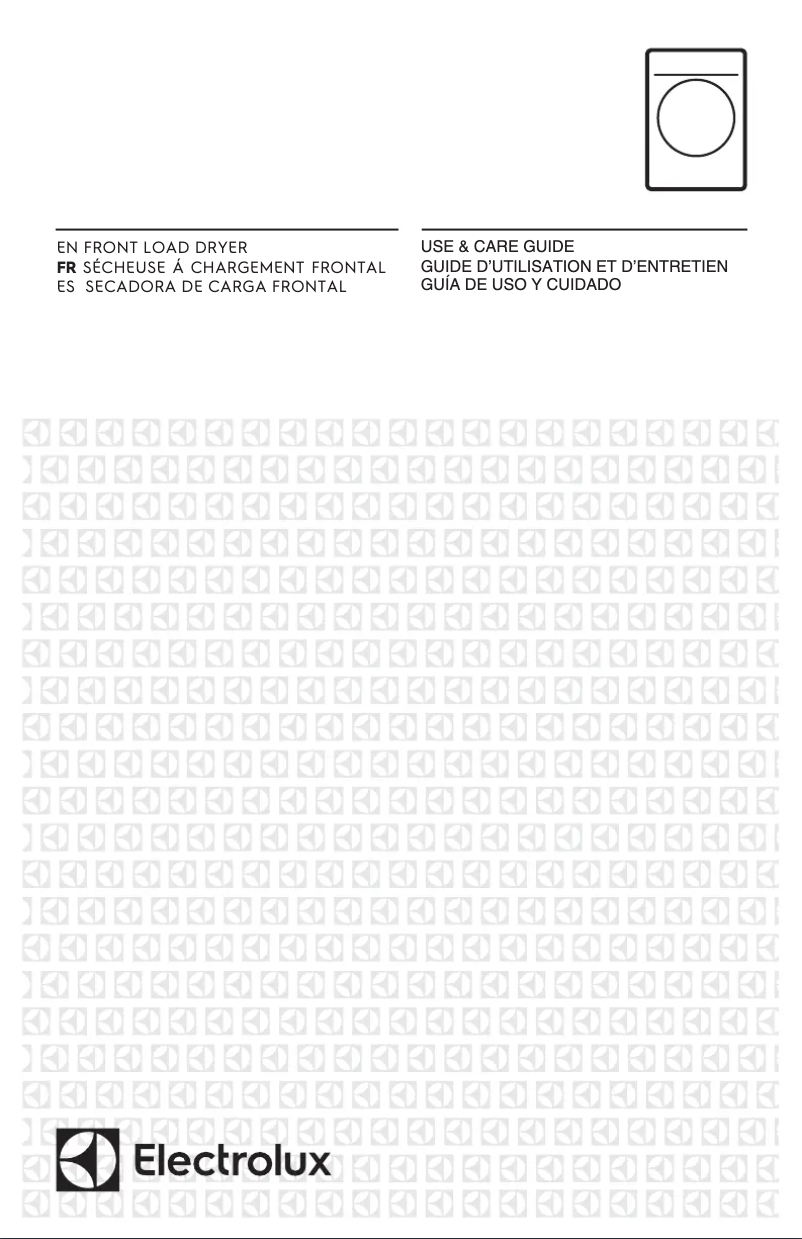 Page 1 of the manual User Manual Electrolux EFMG417SIW