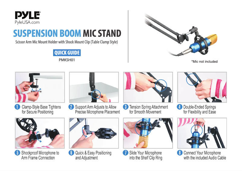 First page image of the manual for PMKSH01