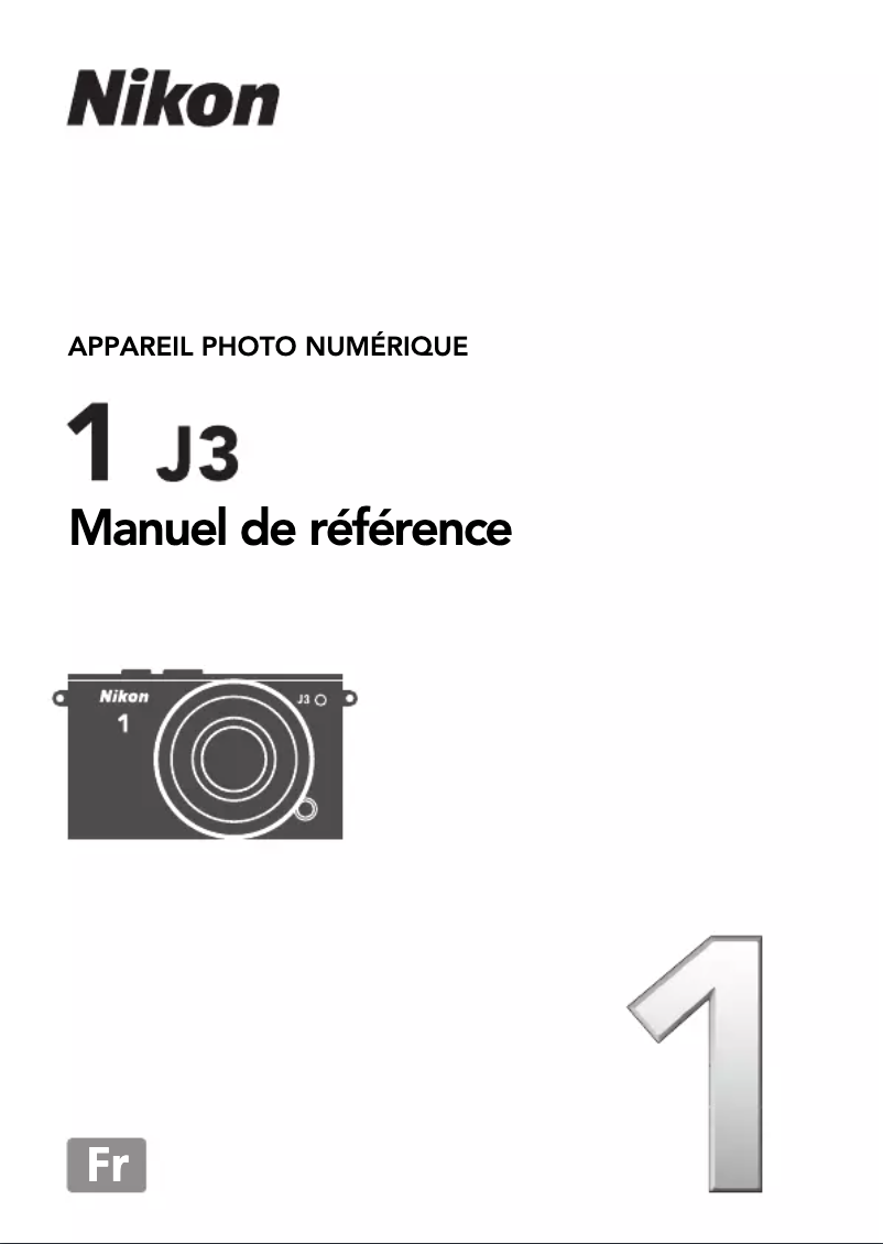 First page image of the manual for 1 J3
