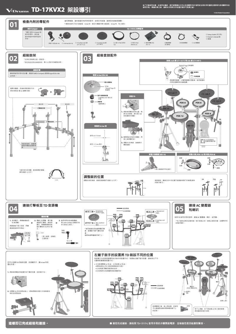 First page image of the manual for TD-17KVX2