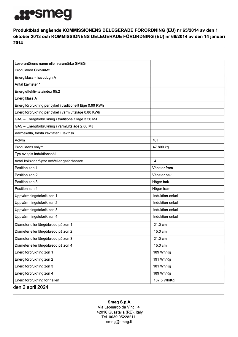 First page image of the manual for C6IMXM2
