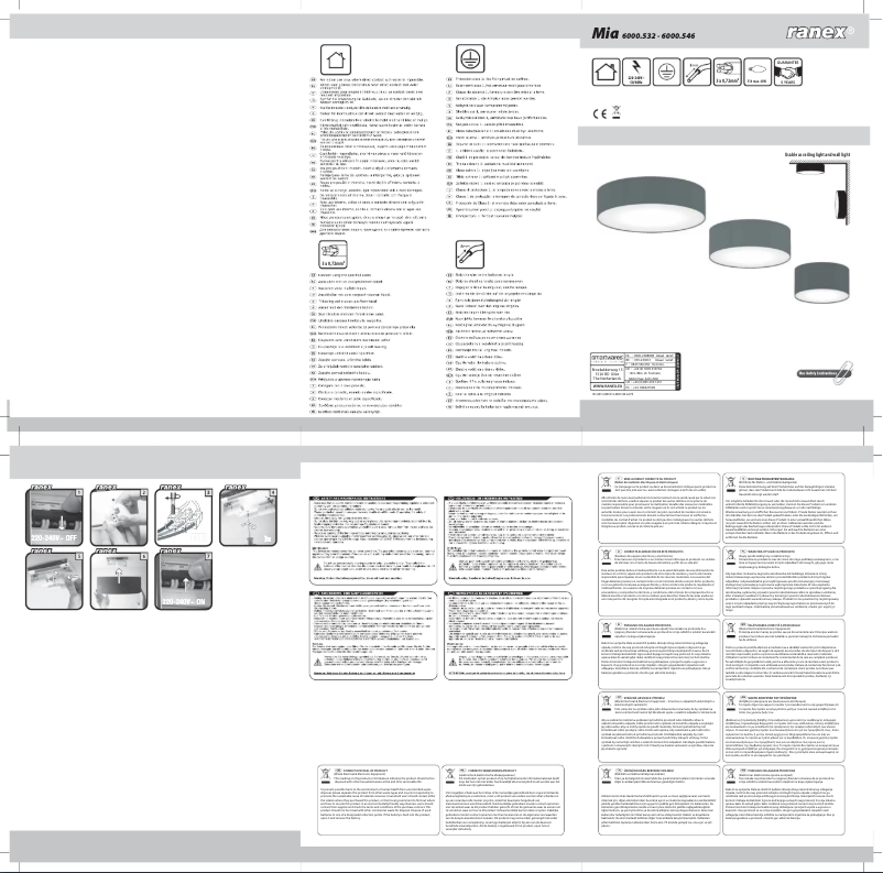 Page 1 of the manual User Manual Smartwares 10.004.65