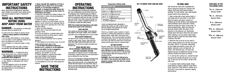 Page 1 of the manual User Manual Conair CD80GNR