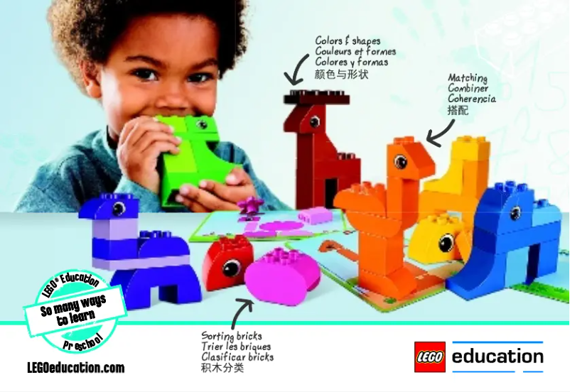 Page 1 of the manual User Manual Lego Education 45011