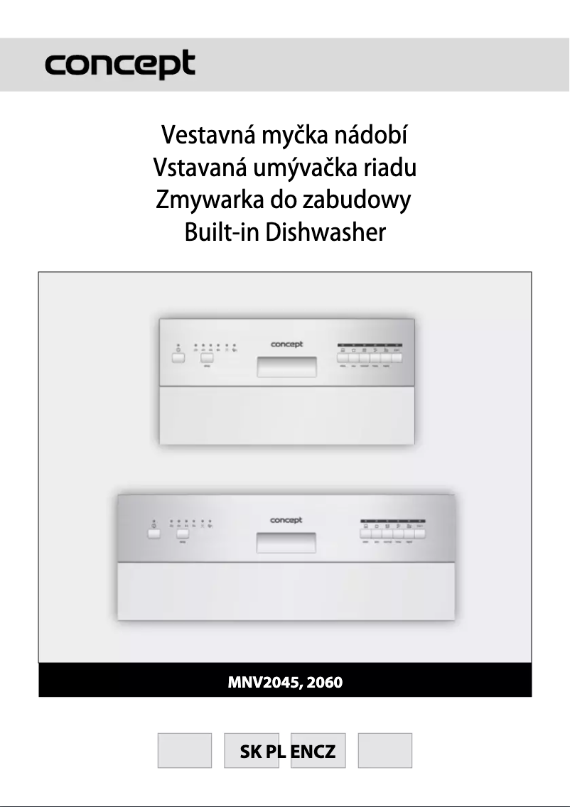 First page image of the manual for MNV2060