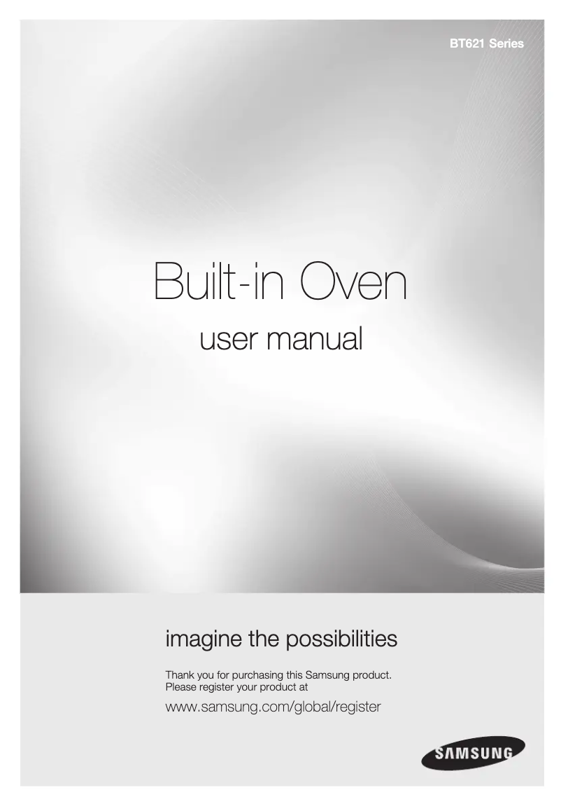 First page image of the manual for BT621TCDST