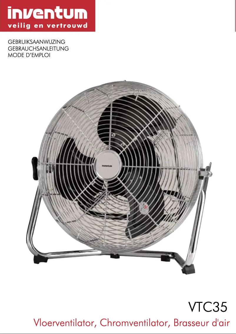 First page image of the manual for VTC35