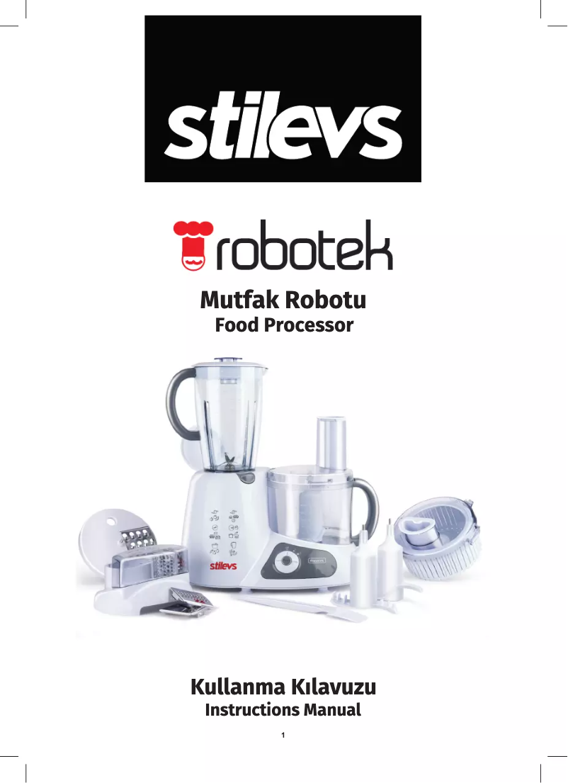 Page 1 of the manual User Manual Stilevs Robotek