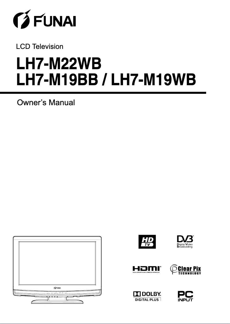 Image de la première page du manuel de l'appareil LH7-M19WB