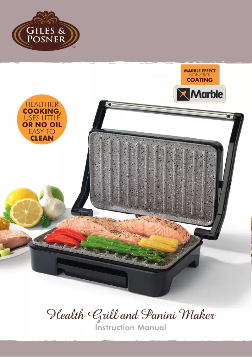 Page 1 of the manual User Manual Giles & Posner EK2009G