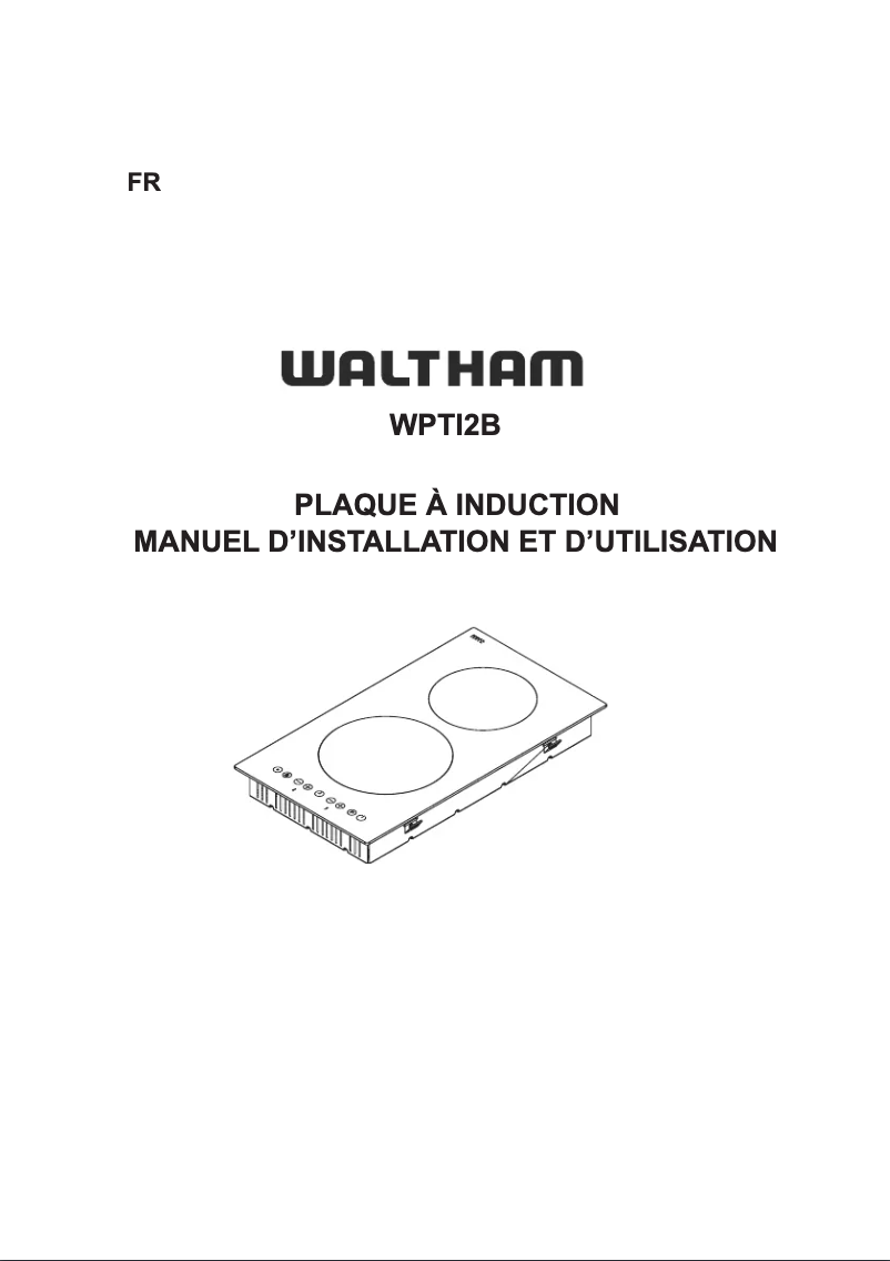 First page image of the manual for WPTI2B