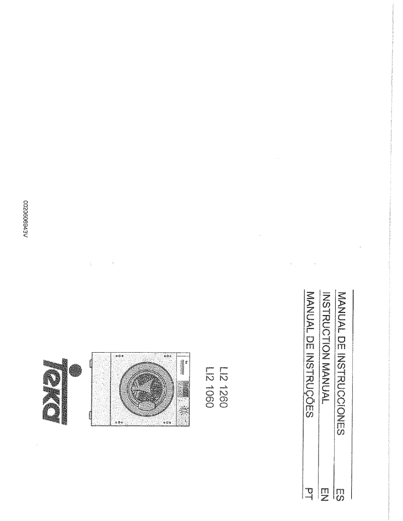 Page 1 of the manual User Manual Teka LI2 1260