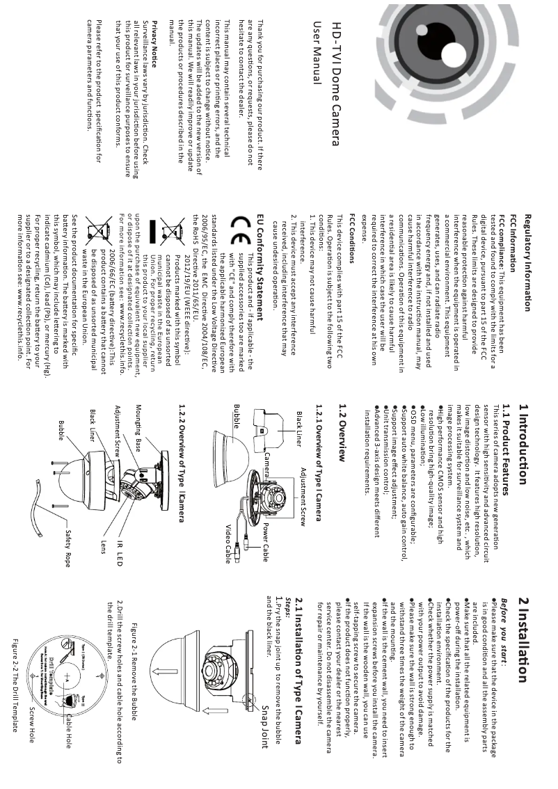 Image de la première page du manuel de l'appareil CMHD7422-28