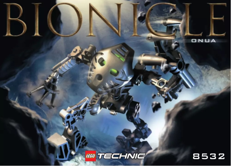 Page 1 of the manual User Manual Lego Bionicle 8532