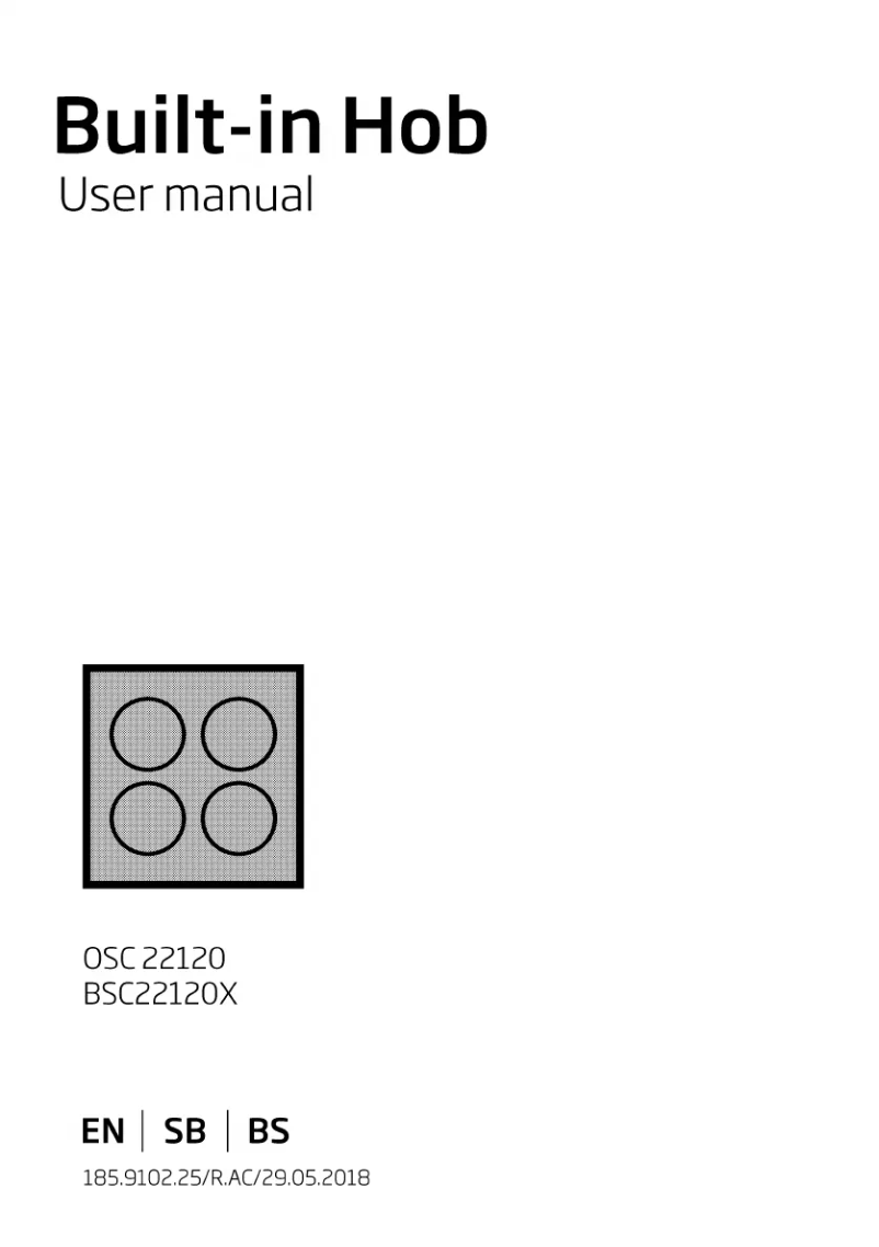 Page 1 of the manual User Manual Beko BSC22120X