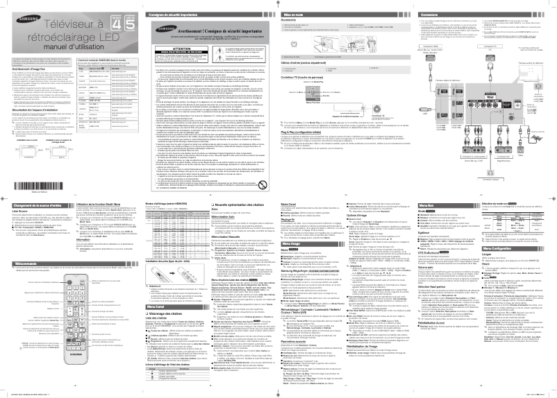 First page image of the manual for UA28F4000AR