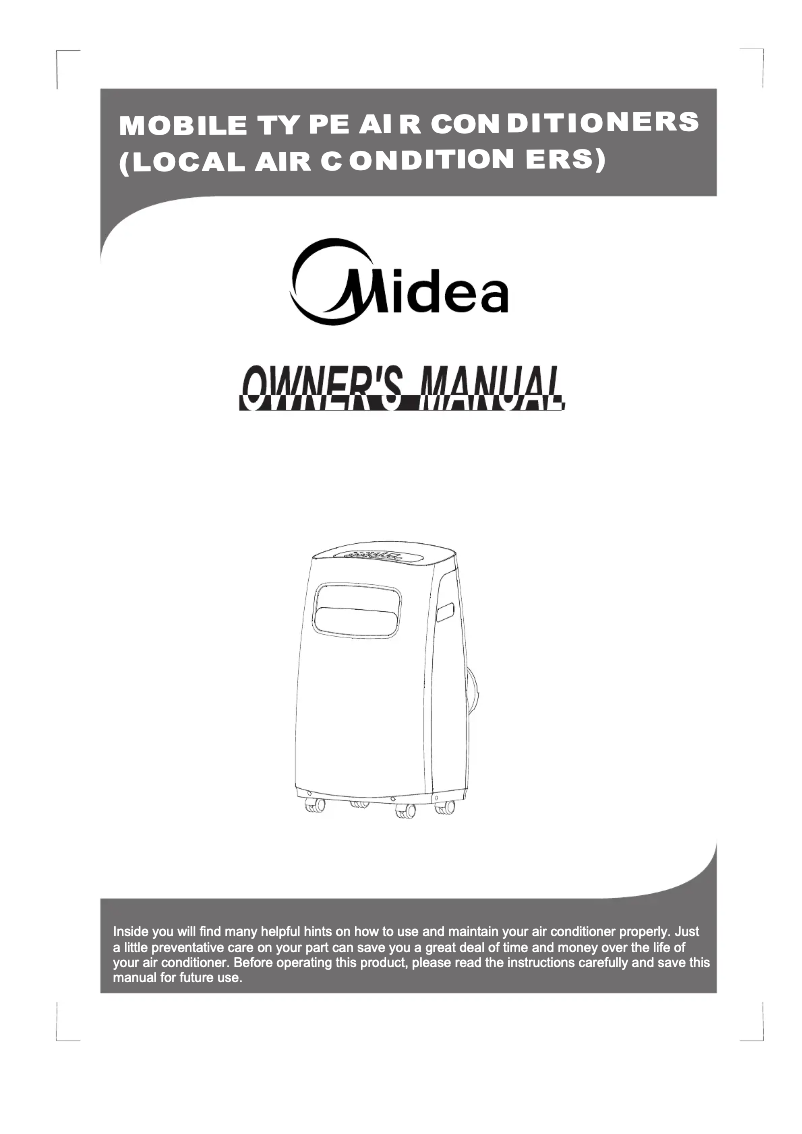 First page image of the manual for R410A