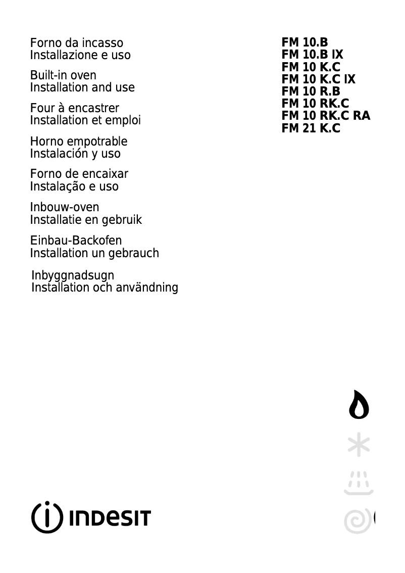 First page image of the manual for FM 10