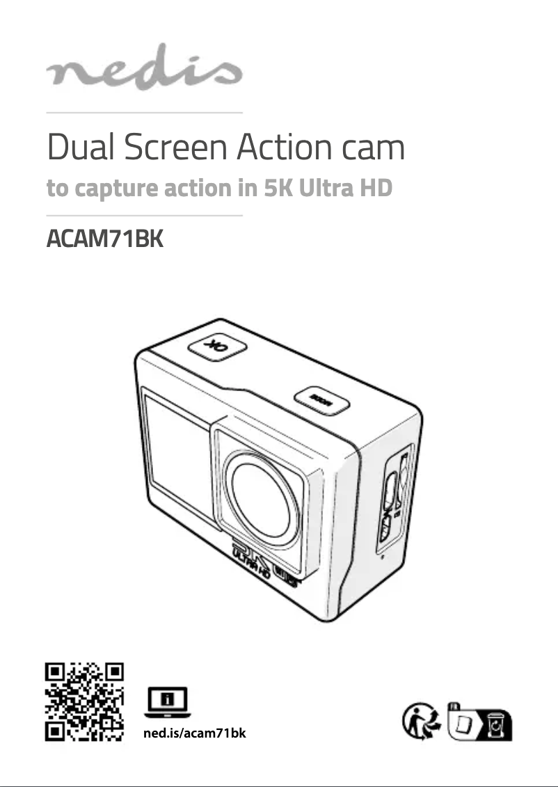 First page image of the manual for ACAM61BK