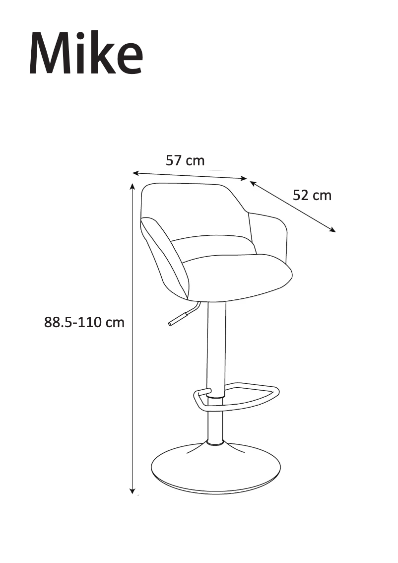 First page image of the manual for Mike