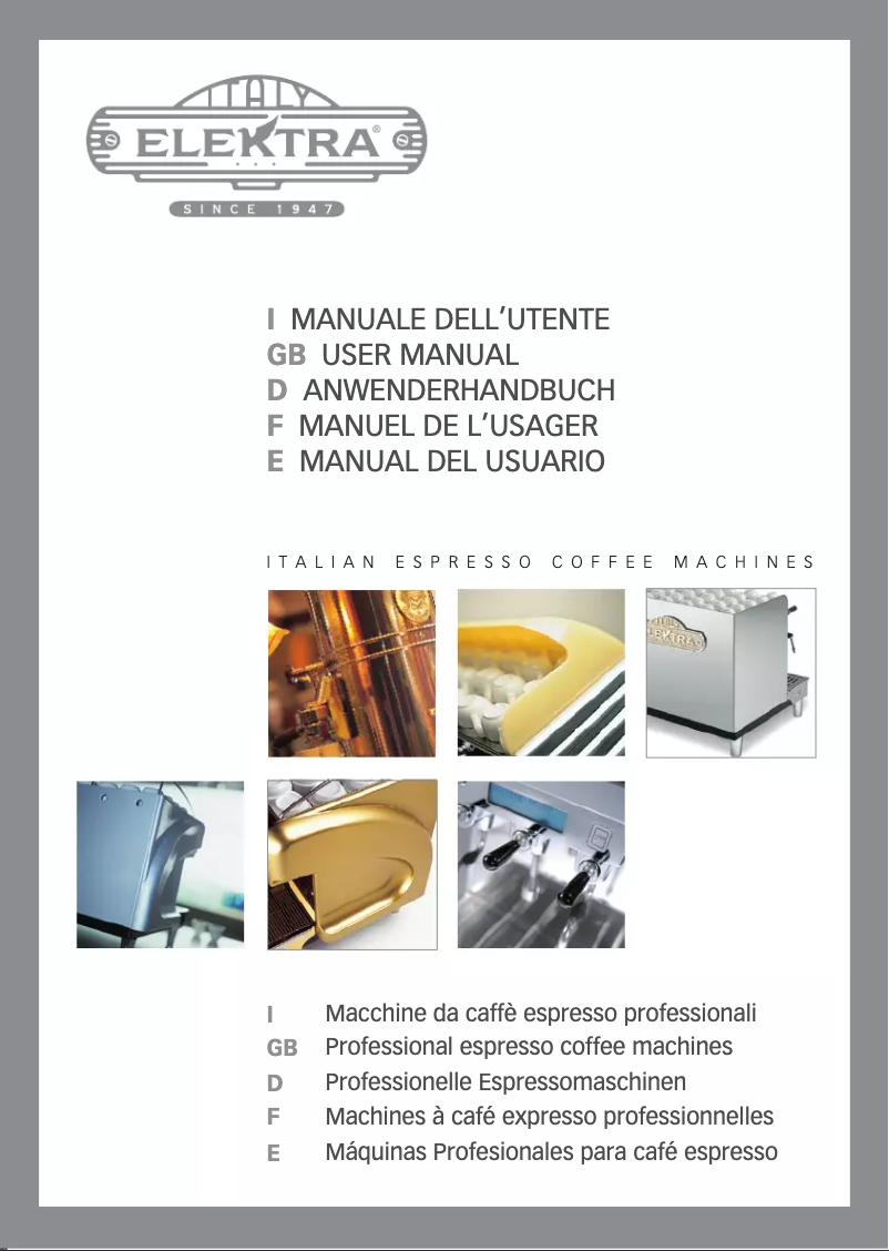 First page image of the manual for Sixties