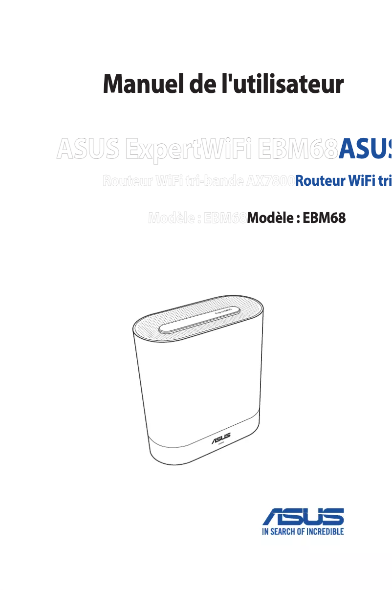 First page image of the manual for ExpertWiFi EBM68