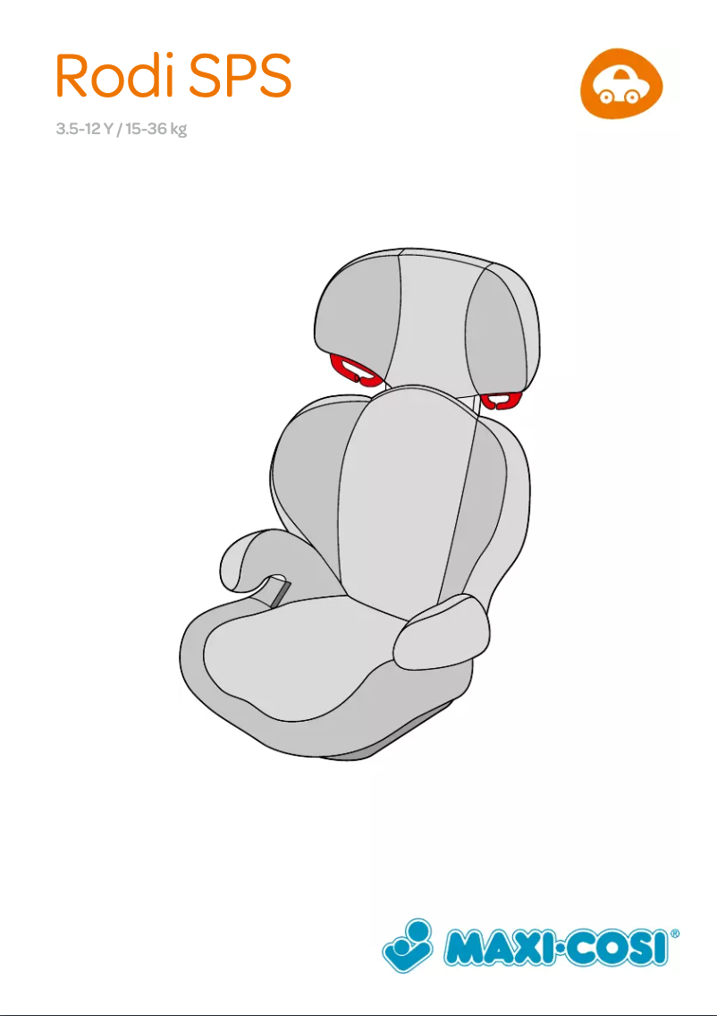 Page 1 of the manual User Manual Maxi-Cosi Rodi SPS