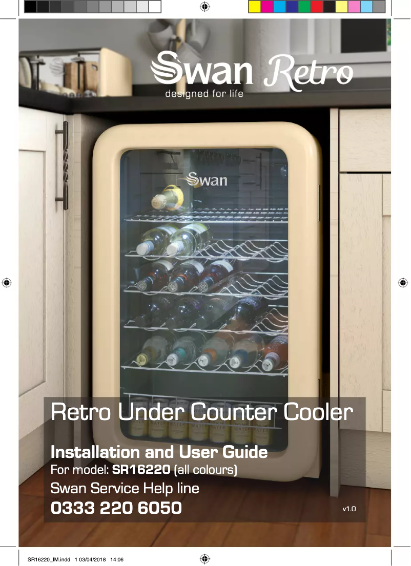 Image de la première page du manuel de l'appareil SR16220LN