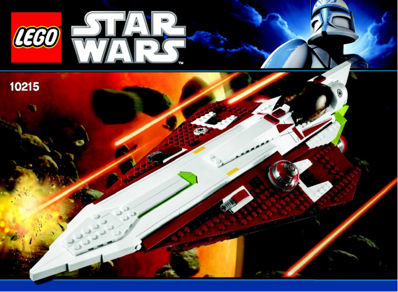 Page 1 of the manual User Manual Lego Obi-Wan's Jedi Starfighter[TM]