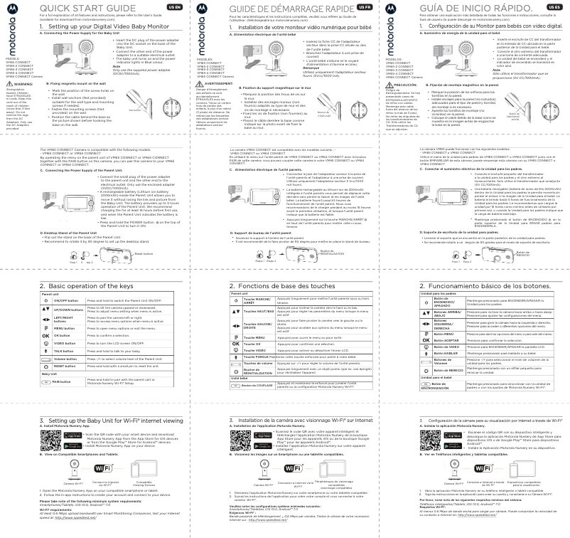 Page 1 of the manual User Manual Motorola VM65X Connect