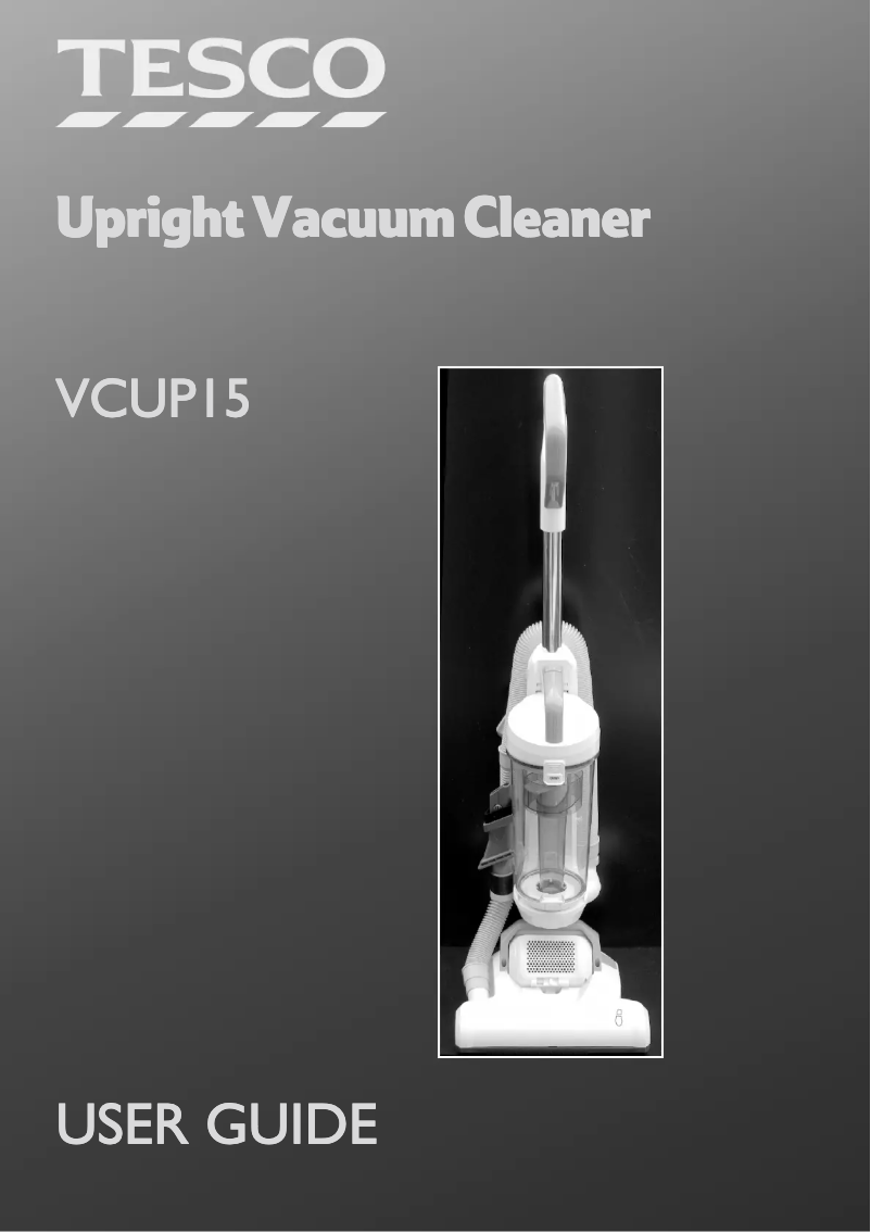 First page image of the manual for VCUP15