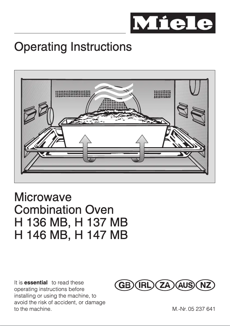 First page image of the manual for H146MB