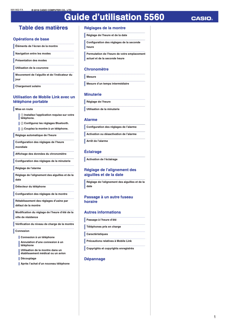 First page image of the manual for EQB-900D-1AER