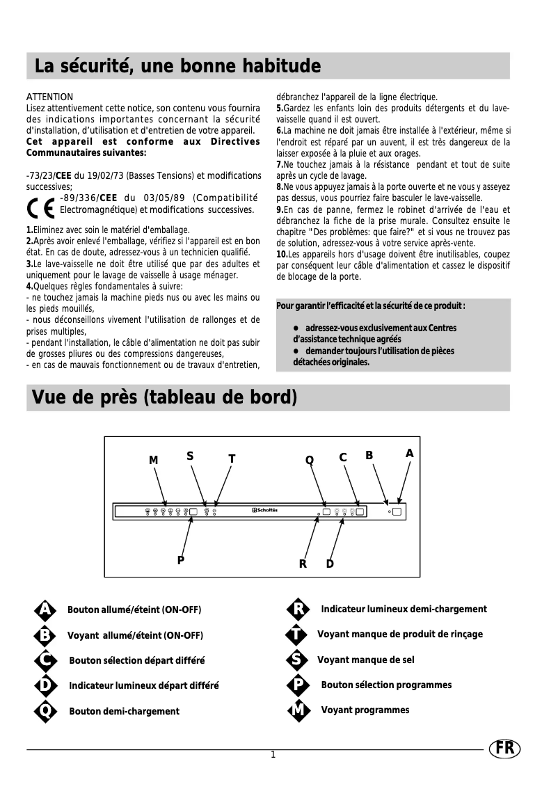 First page image of the manual for LVTI 12-52